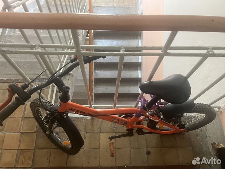Детский велосипед btwin 16 б/у