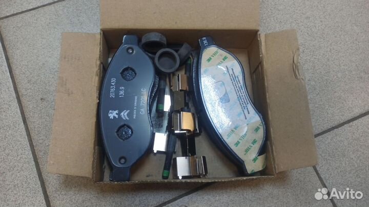 Колодки тормозные передние Peugeot Boxer