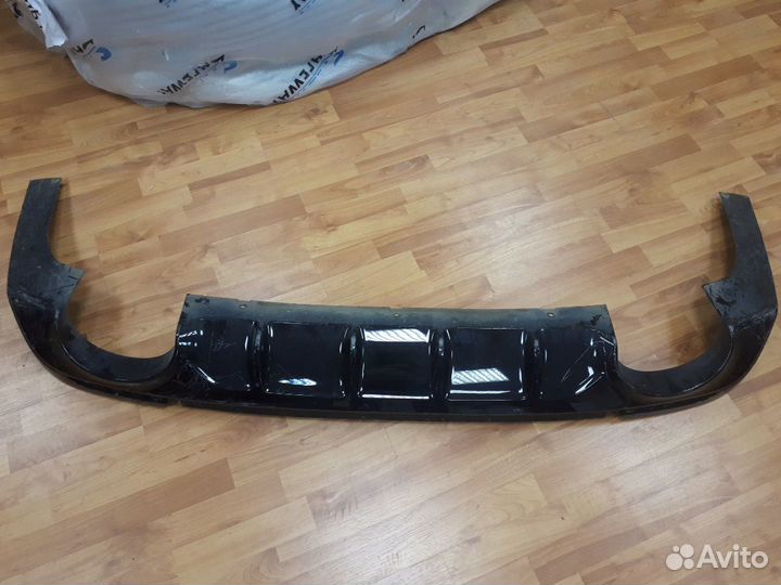 Юбка бампера задняя Kia Optima 4 рестайлинг 2018