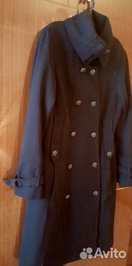 Стильное пальто,типа шинель 