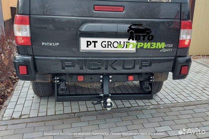 Фаркоп тсу УАЗ патриот пикап Установка.Доки