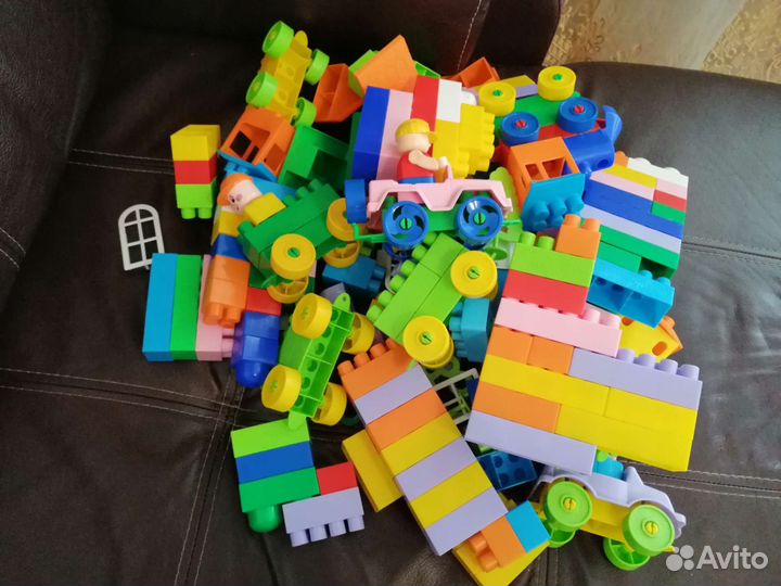 Детский конструктор, мягкий и лего