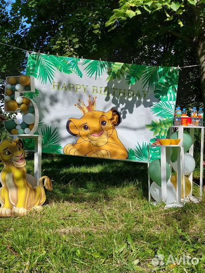 Фотозона на день рождения 