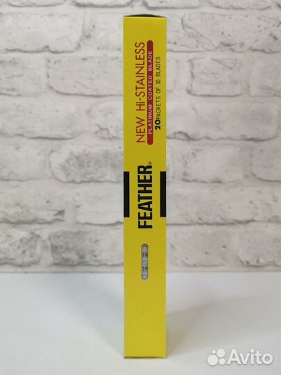 Блок лезвий Feather Platinum (200 шт)