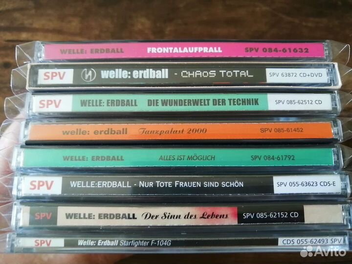 Welle: Erdball cd диски + Das Präparat cd