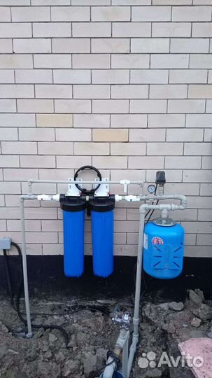 Установка фильтров для питьевой воды