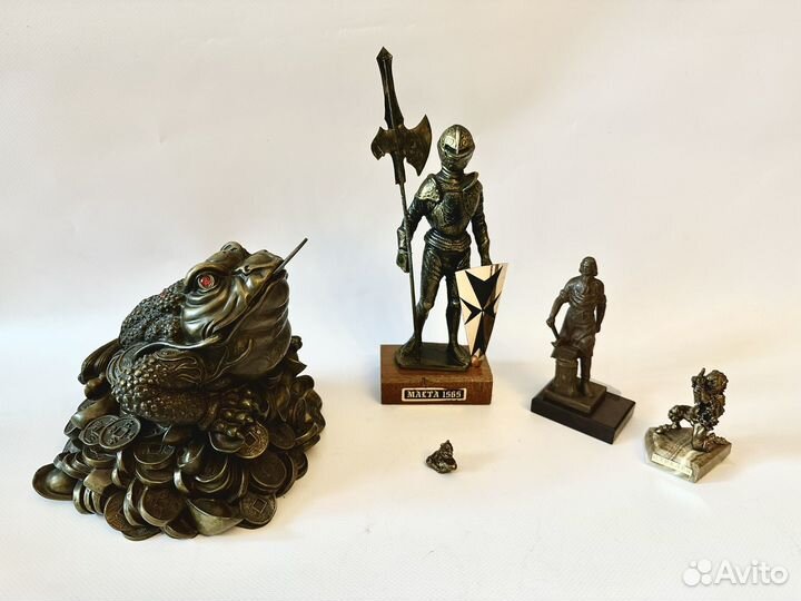Денежная Жаба, рыцарь, стрелец бронза