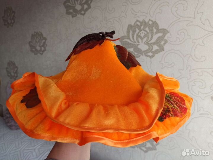 Костюм карнавальный гриб лисичка