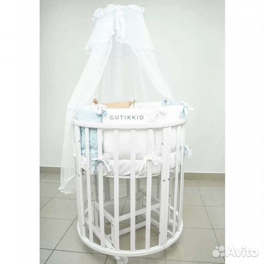 Детская кроватка круглая
