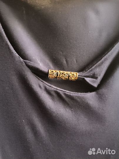 Блузка футболка женская черная 46 48