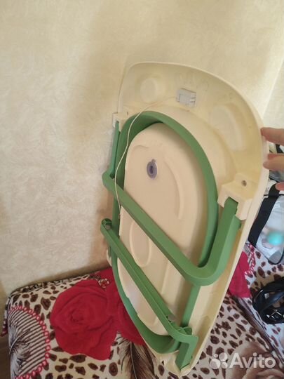 Детская ванночка с гамаком