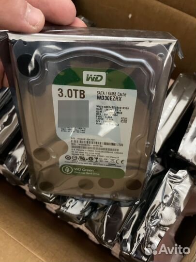 Жесткий диск 3 тб wd green