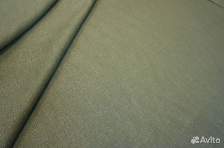 Костюмная ткань лён 