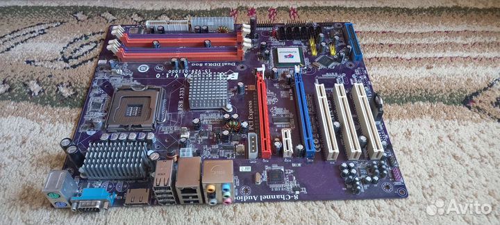 Материнская плата и видеокарта