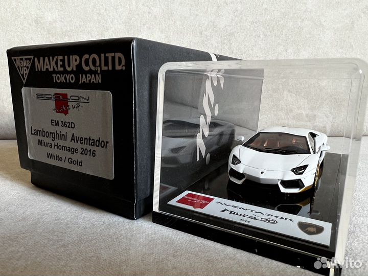 Lamborghini Aventador Miura Make Up 1:43