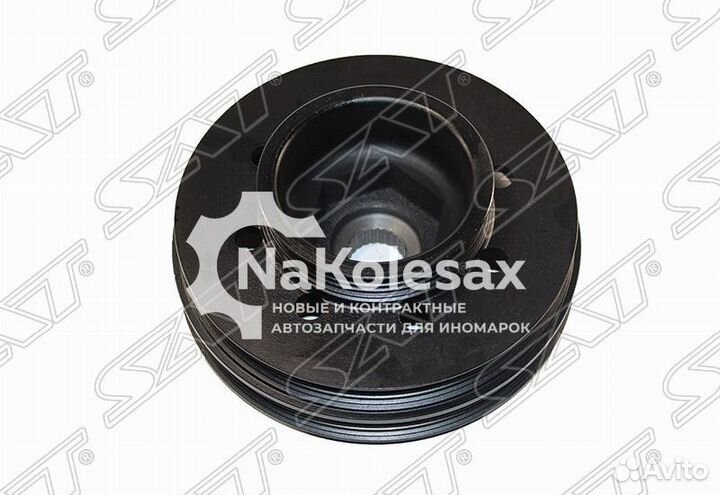 Шкив коленвала (посад D-24) honda civic/ HR-V V1,6