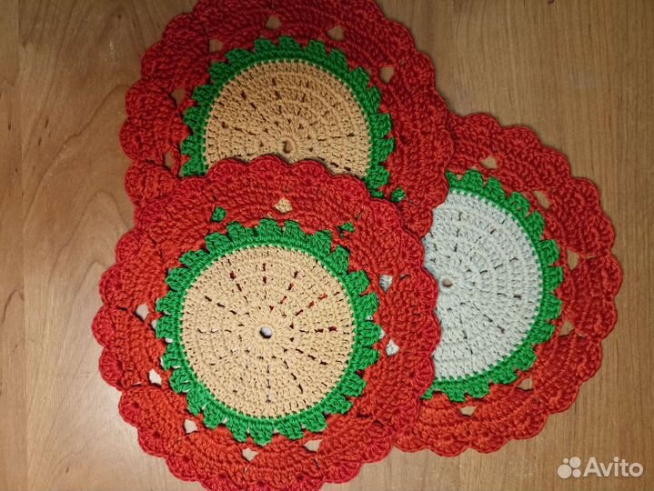 Салфетки крючком