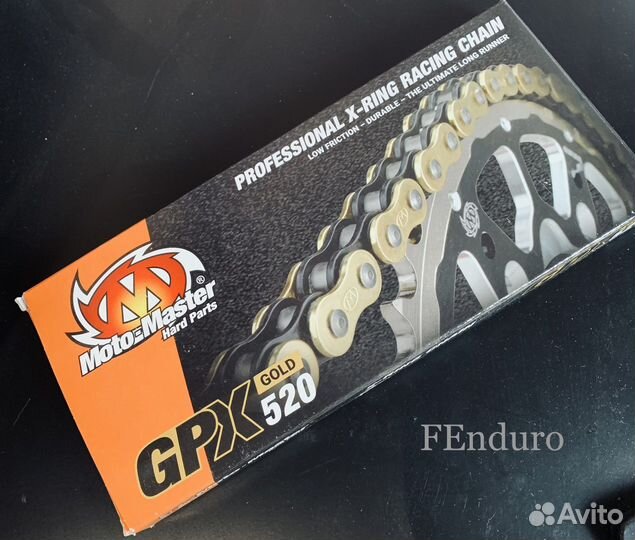 Цепь Moto-Master GPX 520 X-Ring 120 линков