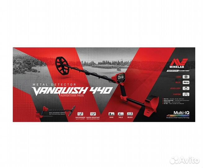 Металлоискатель Minelab Vanquish 440