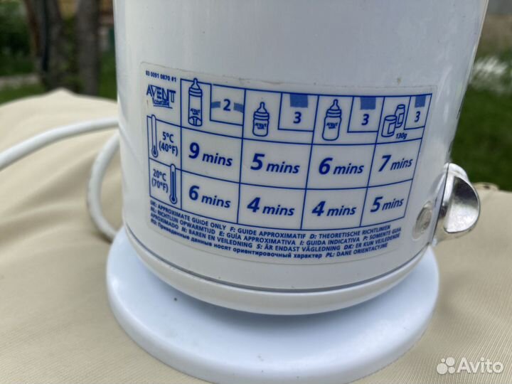 Avent подогреватель для бутылочек