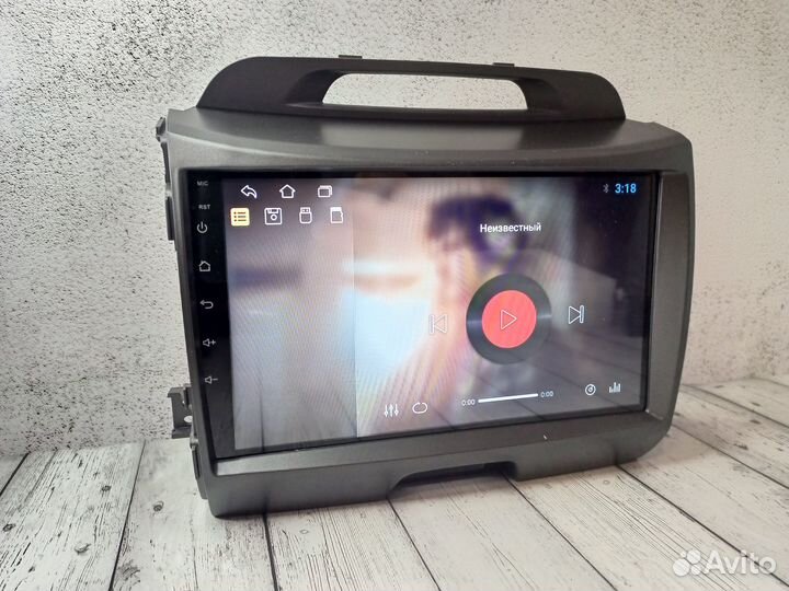 Магнитола KIA Sportage 3 на андроид IPS экран