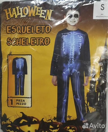 Карнавальный костюм Скелет Германия, новый, 7-10 л