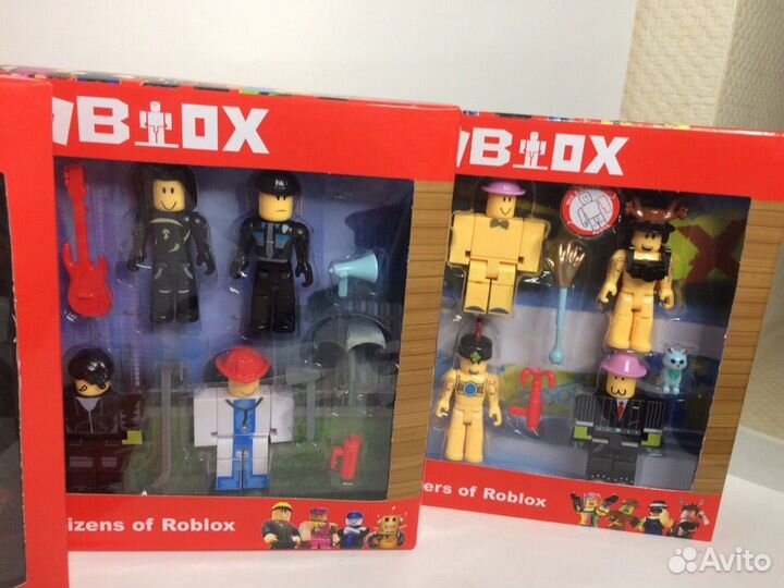 Набор Roblox 6в1 Герои + Аксессуары