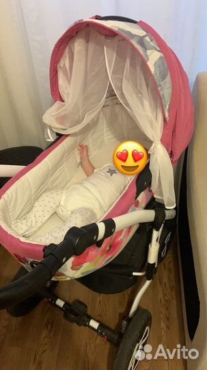 Коляска adamex barletta 2 в 1