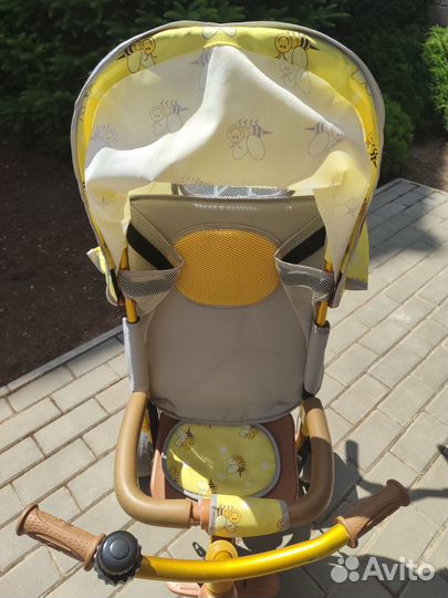 Детский велосипед с ручкой