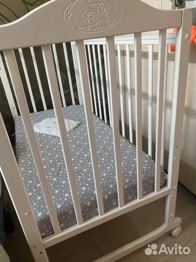 Кровать детская с матрасом