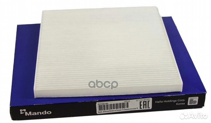Фильтр салона ECF00018M Mando