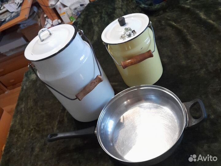 Посуда для выпечки, жаростойкая, сковородки, бидон