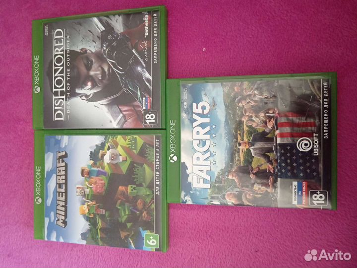 Игры на xbox one s диски