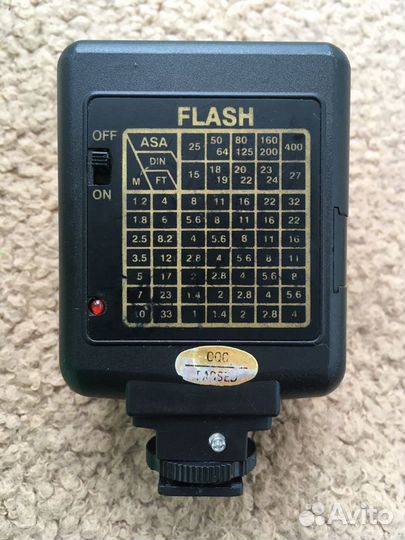 Вспышка nippon. Рабочая