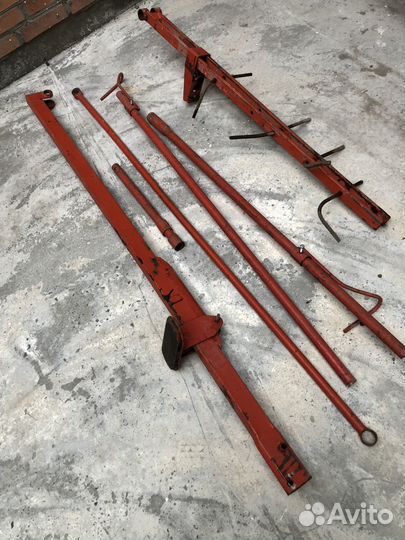 Кантователь доя автомобиля СССР