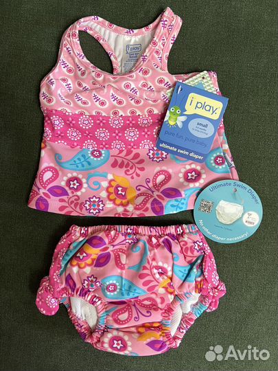 Купальник для девочки 3-6 месяцев новый