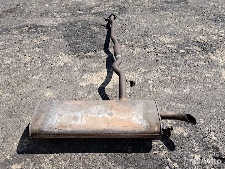 Глушитель Ниссан Кашкай J10 2.0 бензин механика