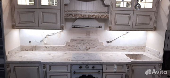 Столешница, фартук, мойка из иск.камня Corian м2/р