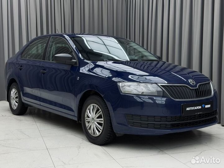 Skoda Rapid 1.6 МТ, 2015, 163 746 км