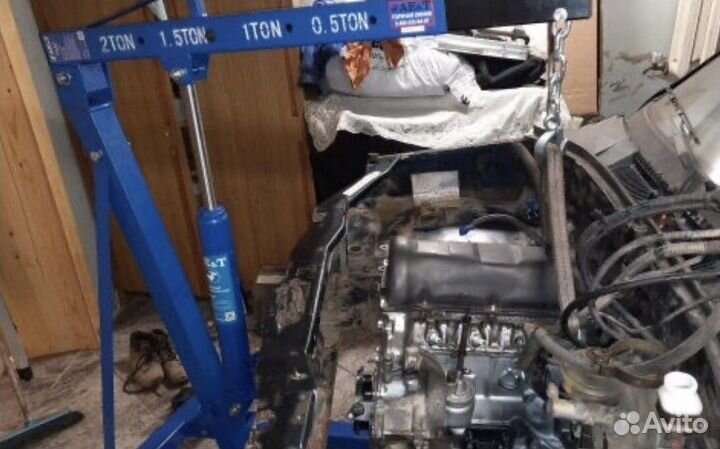 Кран гаражный гидравлический 2т