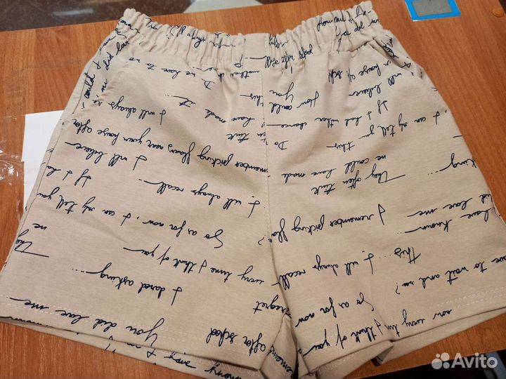 Шорты на девочку