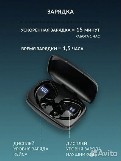 Беспроводные наушники TWS