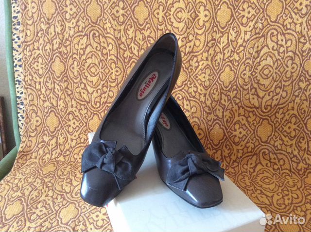 Туфли кожаные новые