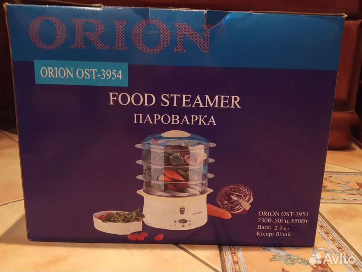 Пароварка orion