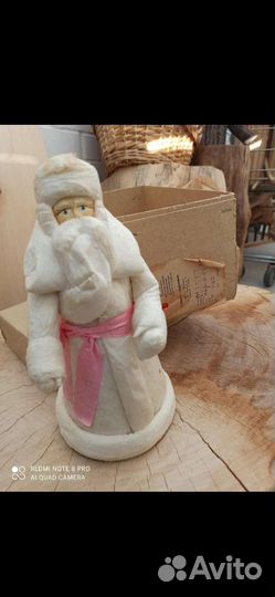 Ватный дед мороз СССР