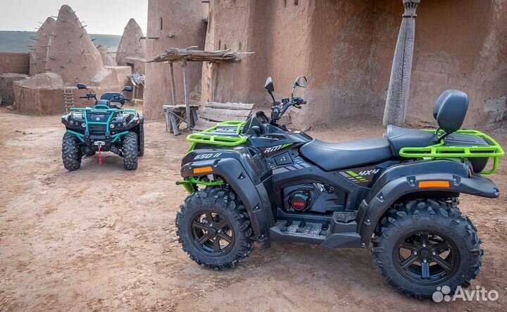 Бензиновый квадроцикл рм 650-2 Витринный
