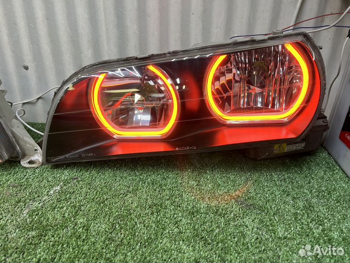 Фары Toyota Chaser jzx 100 дьвольские глазки