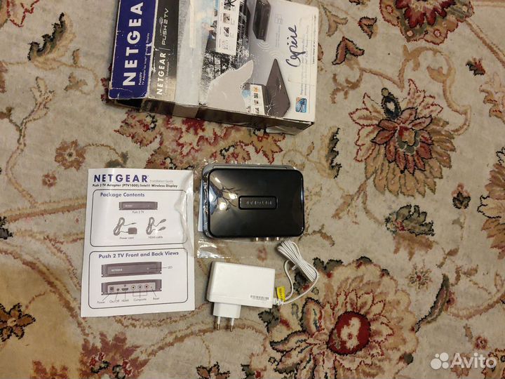 Netgear 2 tv ptv1000. тв приставка