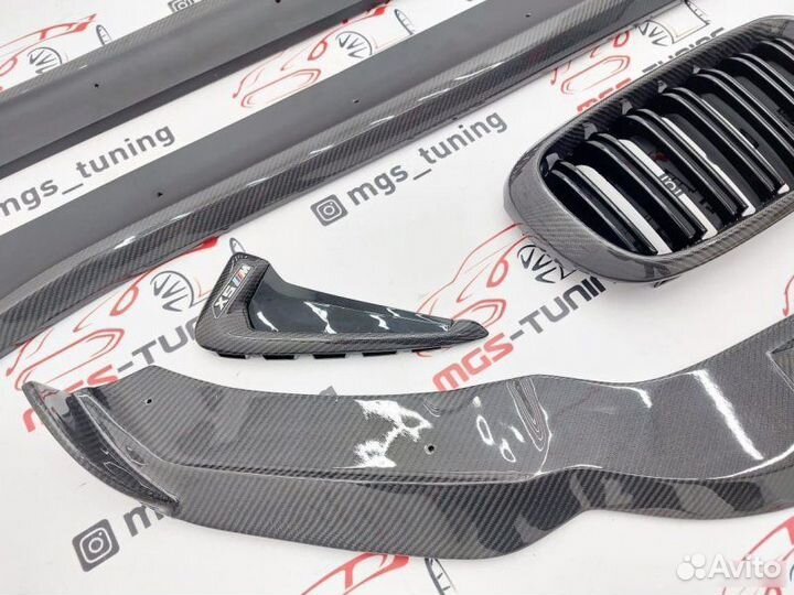 Полный комплект Hamann на BMW X5M F85 карбон