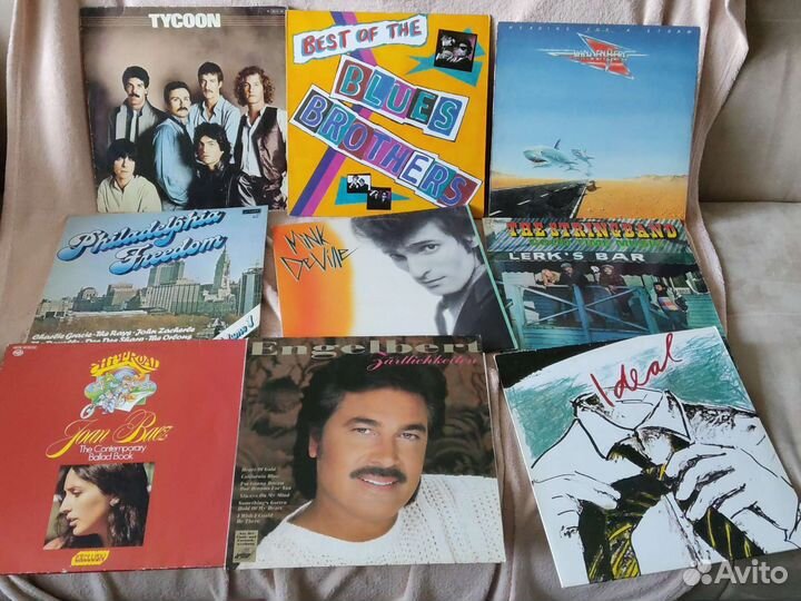 Пластинки виниловые